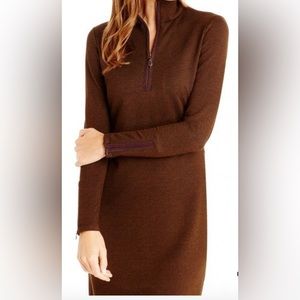 J. McLaughlin Size Large Chocolate Brown Dress